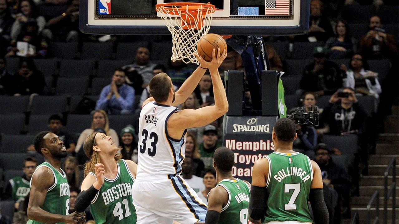 Gasol ties career-high with 32 as Grizzlies roll past Celtics